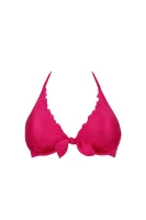 Bikini top REMOVABLE PAD HALTER Guess pink