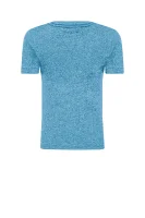 T-shirt ESSENTIAL JASPE | Regular Fit Tommy Hilfiger niebieski