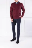 Sweater | Regular Fit | with addition of cashmere Tommy Hilfiger claret