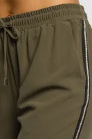 Spodnie | Regular Fit Liu Jo Sport zielony