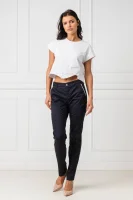 Trousers | Regular Fit | regular waist Liu Jo navy blue