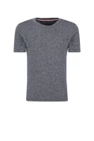 T-shirt ESSENTIAL JASPE | Regular Fit Tommy Hilfiger granatowy