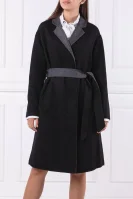 Coat | with addition of wool Armani Exchange black