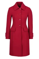 Wełniany płaszcz CARAIBI MAX&Co. czerwony