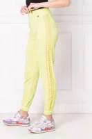 Spodnie dresowe | Regular Fit Twinset U&B limonkowy
