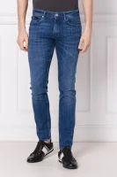 Jeans charleston3 | Extra slim fit | with addition of linen BOSS BLACK navy blue