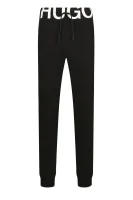 Sweatpants Duros211 | Straight fit HUGO black