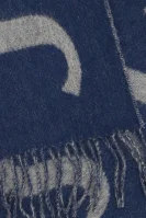бавовняний шаль 15 jjsc-04madoc | з додаванням кашеміру Joop! Jeans темно-синій