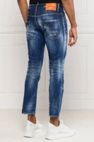 Jeansy Skater Jean | Tapered Dsquared2 granatowy