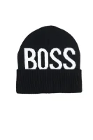 шапка | з додаванням бавовни BOSS Kidswear чорний