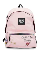 Backpack FOREVER Pepe Jeans London powder pink