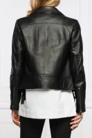 Leather ramones jacket C_Sajuana1 | Regular Fit BOSS BLACK black
