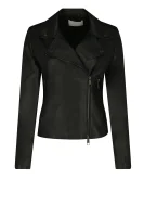 Leather ramones jacket C_Sajuana1 | Regular Fit BOSS BLACK black