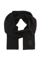 Scarf | with addition of wool Trussardi black