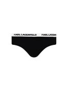 Bikini bottom Karl Lagerfeld black