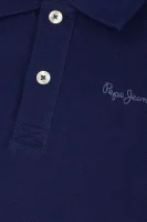 Polo THOR JR | Regular Fit | pique Pepe Jeans London granatowy
