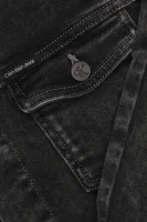 джинсова куртка | regular fit CALVIN KLEIN JEANS чорний