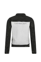 Kurtka jeansowa | Regular Fit CALVIN KLEIN JEANS czarny