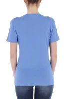 T-shirt box logo | Regular Fit CALVIN KLEIN JEANS niebieski