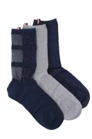 Socks 3-pack GIFT BOX Tommy Hilfiger navy blue