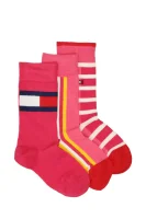 Socks 3-pack Tommy Hilfiger pink