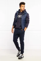 Spodnie dresowe Premium core | Slim Fit G- Star Raw granatowy