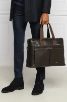 Leather business bag liana 2 pandion Joop! brown