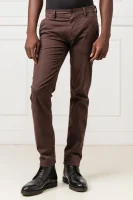 Spodnie chino Schino | Slim Fit BOSS ORANGE brązowy