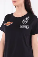 T-shirt | Regular Fit Karl Lagerfeld black