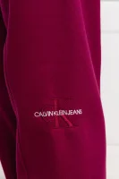 спортивні штани monogram | regular fit CALVIN KLEIN JEANS фуксія