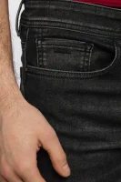 джинси charleston | extra slim fit BOSS ORANGE чорний