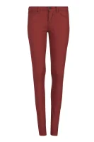 Jeansy PIXIE | Slim Fit | mid waist Pepe Jeans London czerwony