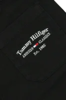 штани | regular fit Tommy Hilfiger чорний