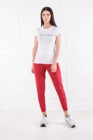 Spodnie dresowe | Regular Fit Armani Exchange czerwony