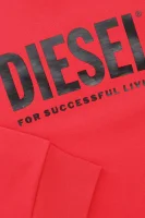 Bluza SCREWDIVISION | Regular Fit Diesel czerwony
