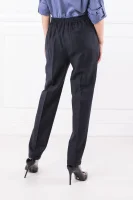 Wool trousers DRAWSTRING JOGGER | Regular Fit Calvin Klein black