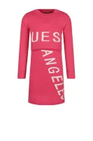Sukienka + sweter | Regular Fit Guess różowy