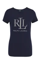 T-shirt KATLIN | Regular Fit POLO RALPH LAUREN granatowy