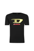 T-shirt TJUSTY4 | Regular Fit Diesel czarny