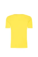 T-shirt | Slim Fit BOSS Kidswear żółty