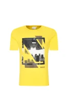 T-shirt | Slim Fit BOSS Kidswear yellow