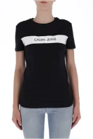 T-shirt Vinyl Logo | Regular Fit CALVIN KLEIN JEANS czarny