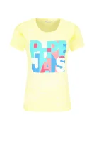 T-shirt BROOKE | Regular Fit Pepe Jeans London yellow