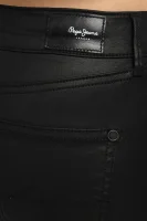 штани pixie | skinny fit | | mid waist Pepe Jeans London чорний