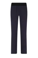 Trousers CONO | flare fit MAX&Co. navy blue