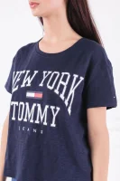 T-shirt TJW BOXY NEW YORK TE | Relaxed fit Tommy Jeans navy blue