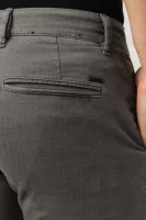 Spodnie chino Schino | Slim Fit BOSS ORANGE szary