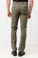 Spodnie chino Schino | Slim Fit BOSS ORANGE zielony