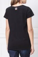 T-shirt | Loose fit Elisabetta Franchi czarny