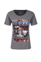 T-shirt SS CN TITLES TEE | Regular Fit GUESS gray